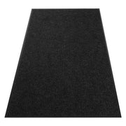 Double Stripe Runner Rug - main product photo, geometric double stripe pattern, custom length runner rug