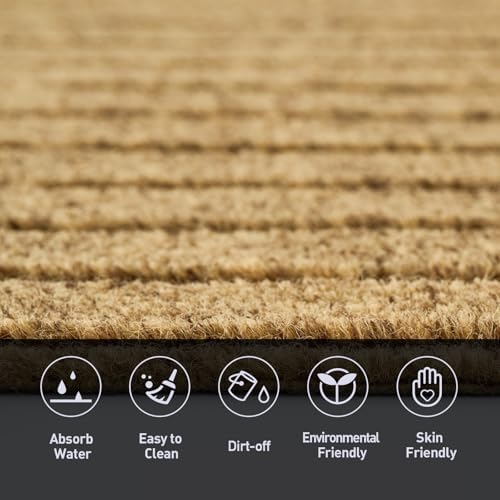 Brown Striped Runner Rug for Toronto Hallways & Kitchens product image