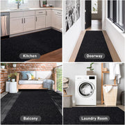 Black Runner Rug for Toronto Hallways & Kitchens product image