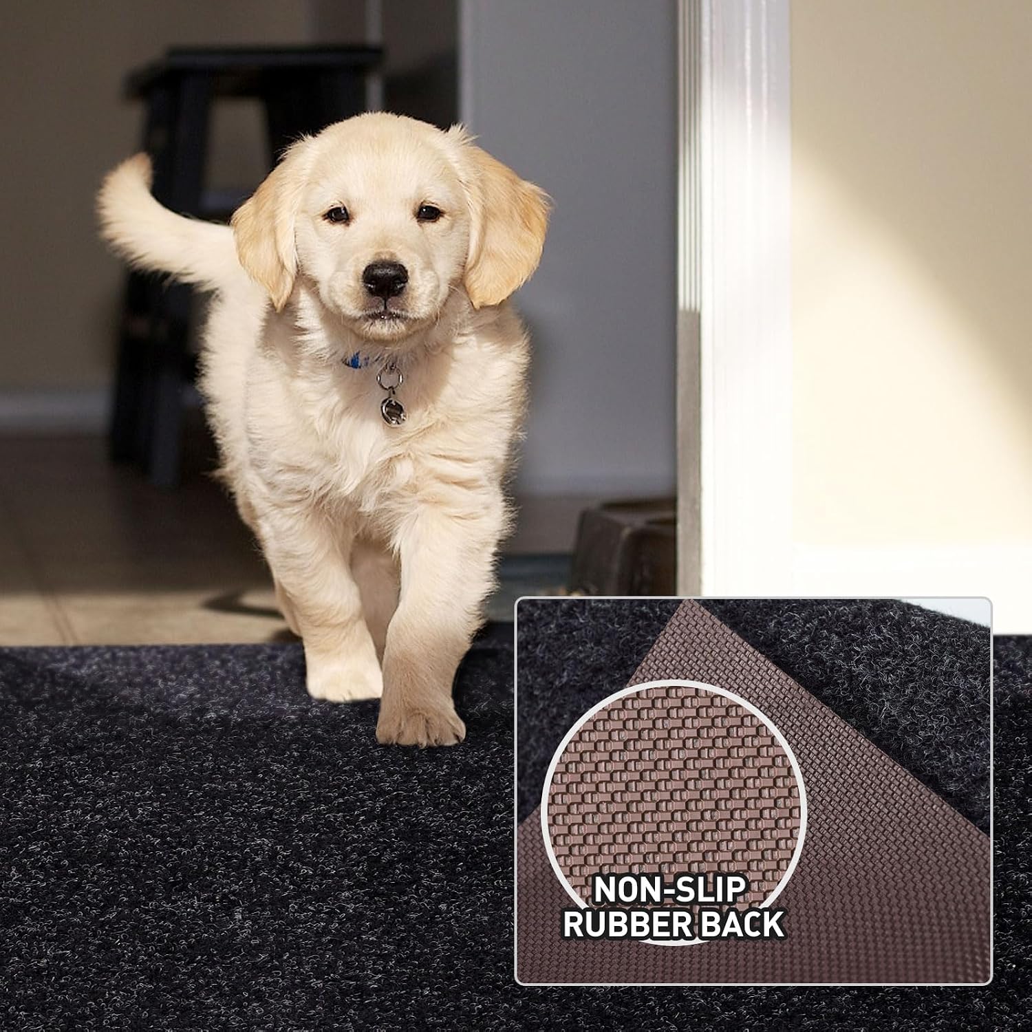 Black Runner Rug for Toronto Hallways & Kitchens product image