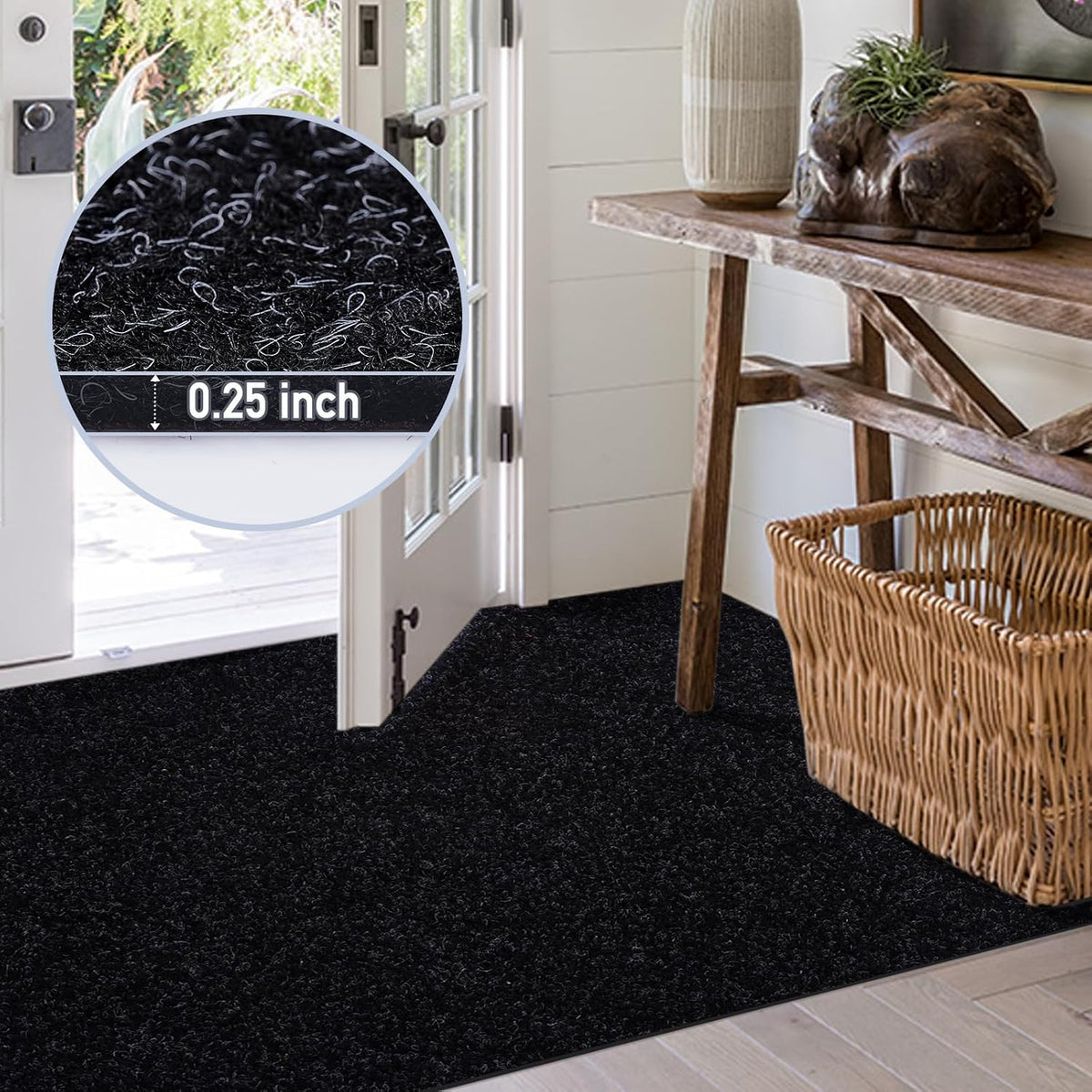 Black Runner Rug for Toronto Hallways & Kitchens product image