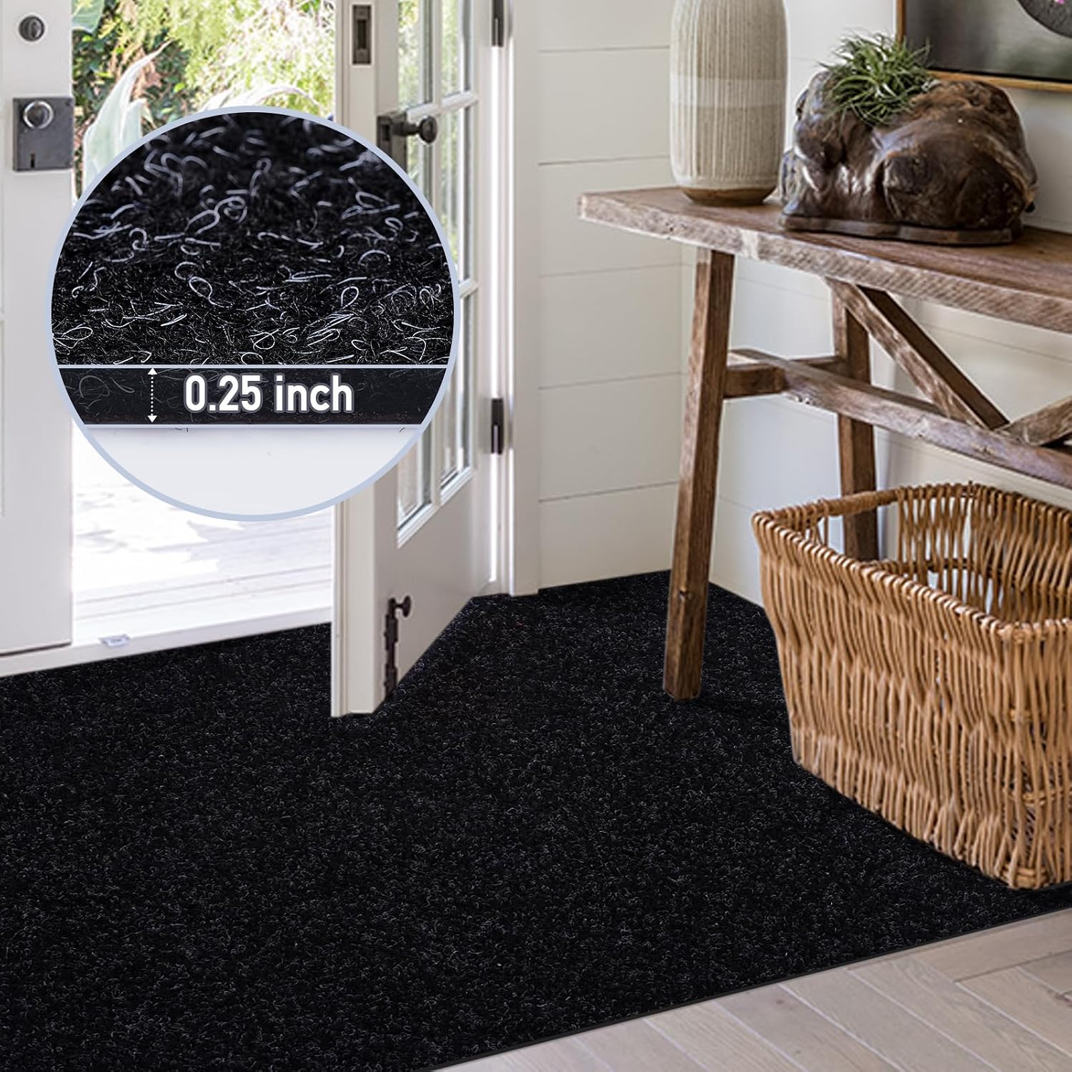 Black Runner Rug for Toronto Hallways & Kitchens product image